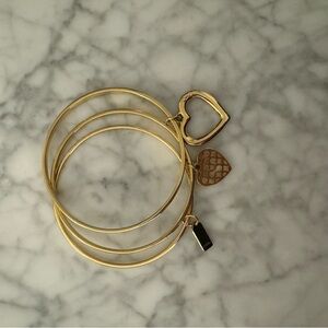 Coach 3 Stackable Bracelets